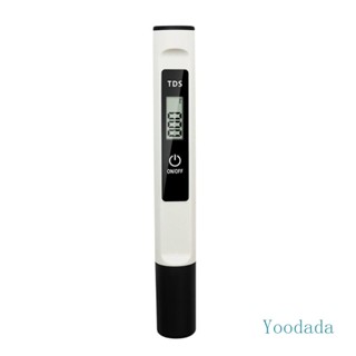 Yoo เครื่องทดสอบคุณภาพน้ําดื่มดิจิทัล TDS 0-9990PPM