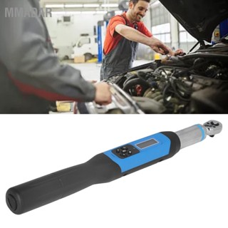 MMADAR 1/4in ประแจแรงบิดแบบปรับได้ที่ตั้งค่าไว้ล่วงหน้า Dual Way CW CCW Digital แสดงผล Torsion Spanner 30N·m
