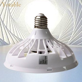 ฐานพัดลมเพดาน 12W E27 พร้อมไฟ LED สําหรับห้องนั่งเล่น