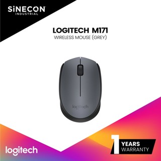 Logitech เมาส์ไร้สาย M171 Wireless Mouse - Grey