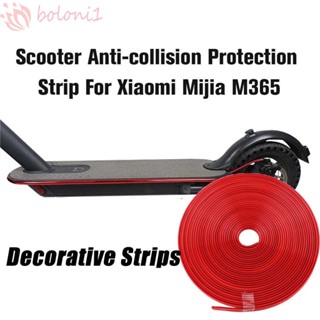 [COD] Universal Protector Strips Xiaomi MI Mijia Protective Sticker Body Decorative Strips Durable Anti-Scratch for Xiaomi M365 Pro Skateboard Parts Scooter Accessories Guard Corner Bumper Tape/Multicolor