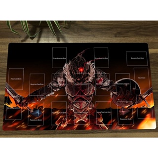 แผ่นรองเมาส์ ลายการ์ตูนอนิเมะ Goblin Slayer Yugioh Playmat CCG TCG 02