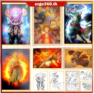 โคมไฟตั้งโต๊ะ LED รูปการ์ตูนอนิเมะ One Piece Luffy Sauron แบบสร้างสรรค์ สําหรับตกแต่งข้างเตียง