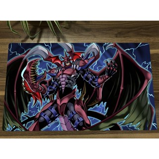 Yu-gi-oh! Playmat Destiny HERO - Plasma TCG CCG แผ่นรองเมาส์เล่นเกม เลือกลายได้