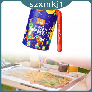 [Szxmkj1] ดินสอสี ล้างทําความสะอาดได้ สีสันสดใส สําหรับศิลปินกราฟฟิติ