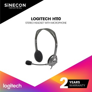 Logitech หูฟัง H110 Stereo Headset AP