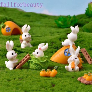 FALLFORBEAUTY ตุ๊กตากระต่าย แครอท สัตว์ แครอท น่ารัก แฮนด์เมด สําหรับตกแต่งสวน