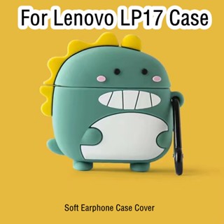 【Ĕĕ】เคสหูฟัง แบบนิ่ม ลายการ์ตูนอนิเมะ สําหรับ Thinkplus Lenovo LP17 Lenovo LP17