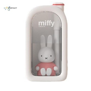 Miffy MIPOW เครื่องทําความชื้น 380 มล. พร้อมไฟกลางคืน USB แบบพกพา สําหรับห้องนอน บ้าน