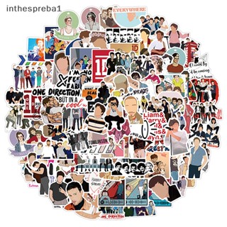 Inthespreba1^^ 100 ชิ้น ทิศทางเดียว สติกเกอร์เพลง วงนักร้อง กันน้ํา สติกเกอร์เด็ก * ใหม่