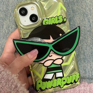 เคสป้องกันโทรศัพท์มือถือ แบบนิ่ม ลาย Powerpuff Girls กันกระแทก สําหรับ iPhone 14promax xsmax 13Pro 12 11 xr 678 xs