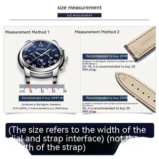 สายนาฬิกา SEIKO สายหนังวัว SEIKO No. 5 อุปกรณ์เสริมสายนาฬิกาสร้อยข้อมือ