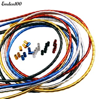 Emden ฝาครอบสายเบรกอลูมิเนียมอัลลอยด์ CNC สําหรับจักรยานเสือภูเขา