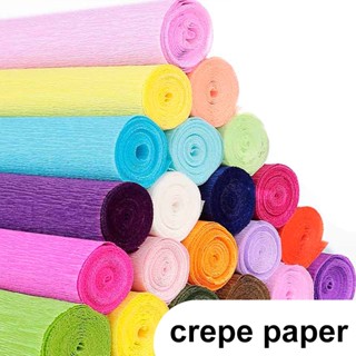 ม้วนกระดาษพับโอริงามิ แฮนด์เมด กว้าง 50 ซม. ยาว 250 ซม. หลากสี DIY