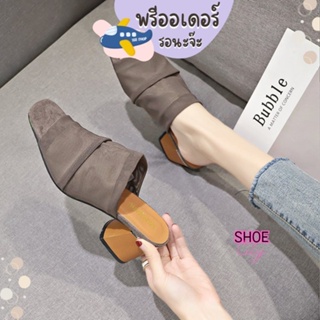 สาวเท่มาทางนี้ ใส่แล้วเท่มาก size 35-42 คาดผ้าตาข่าย big size ไซส์ใหญ่ รองเท้าผู้หญิง ขายดี กำลังฮิต ลด 50% BB220