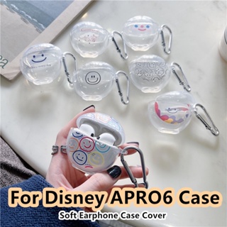 【ส่วนลด】เคสหูฟัง แบบนิ่ม ลายการ์ตูนดิสนีย์ สําหรับ Disney APRO6 APRO 6