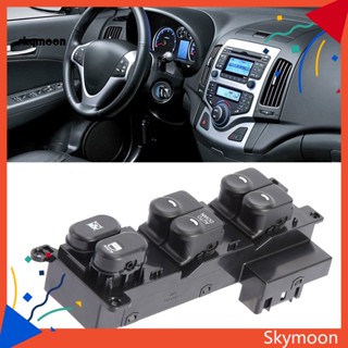 Skym* สวิตช์ปุ่มกดหน้าต่าง ABS สีดํา 93570-2L010 สําหรับ Hyundai i30