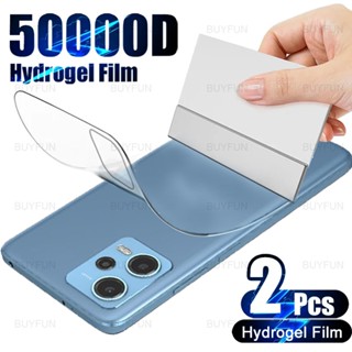 ฟิล์มไฮโดรเจลนิ่ม กันรอยหน้าจอ แบบเต็มจอ สําหรับ Xiaomi Poco F5 X5 M4 X4 Pro 5G poko X 5x 4f GT 2 ชิ้น