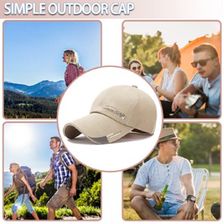 Men Women Baseball Cap Classic Long Brim Hat Adjustable Outdoor Sun Protection