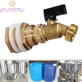 【COLORFUL】Spigot Barrel Rain Spigot Outdoor Living Strong Water Flow Vavle Spigot Kit