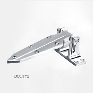 [Dolity2] บานพับประตูตู้แช่แข็ง โครเมี่ยมขัดเงา ติดตั้งง่าย ฝั่งซ้าย และขวา