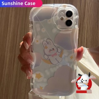 เคสป้องกันโทรศัพท์มือถือ TPU แบบนิ่ม ลายกระต่าย สีพื้น สําหรับ Redmi 12C 10C 10A 10 9T 9C 9A Note 12s 12 11 11s 10 10s 9s Pro Mi12 11Lite Poco X3