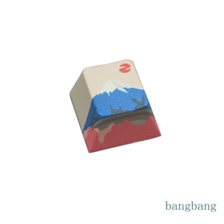 Bang คีย์บอร์ดเชิงกล PBT R4 ย้อมสี Fuji