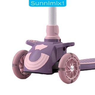 [Sunnimix1] สกูตเตอร์ 3 ล้อ ปรับความสูงได้ 4 ระดับ พร้อมไฟดนตรี สําหรับเด็ก