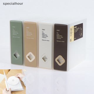 Specialhour^^ ใหม่ กล่องเก็บแผ่น CD DVD แบบแข็ง ความจุ 24 แผ่น