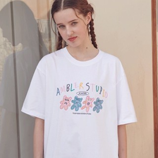 เมย์1  [Ambler] - เสื้อยืด UNISEX Over fi 2023 S/S Collecion (Four Bears - AS1023)