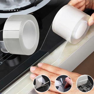 ღ Anti-mold Waterproof Tape Kitchen Sink Waterproof Sticker Nano Tracsless Single Sided Tape Countertop Toilet Gaps Self-adhesive Seam Sticker