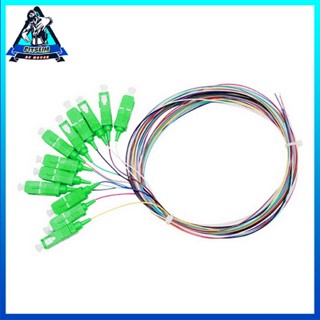 [Instock] SC/APC 12-core Bundle Pigtail 1.5m Optic Cable Jumper Patch Cord [F/9]