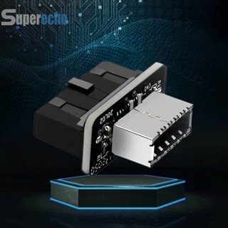 ♕พร้อมส่ง♕อะแดปเตอร์แปลง USB3.0 19P 20P เป็น TYPE-E TYPE-C สําหรับเมนบอร์ด [superecho.th]