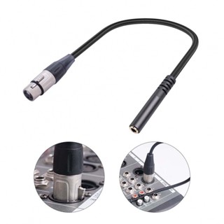 New Arrival~Female To XLR Cable 1feet 3 Pin 3.5mm For Microphone To TRS Female Stereo