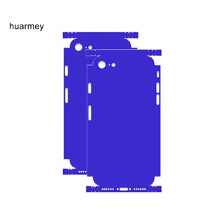 Huarmey สติกเกอร์ติดด้านหลังโทรศัพท์ กันรอยขีดข่วน สําหรับ iPhone 7 Plus 8 Plus 6 6S 2 ชิ้น