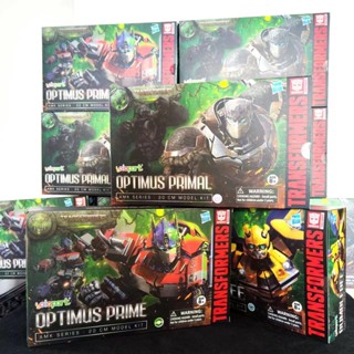 พร้อมส่ง YOLOPARK Transformers 7 Super Warriors Rise Optimus Prime Bumblebee Captain Ape