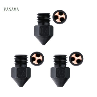 Nama หัวฉีดเครื่องพิมพ์ 3D 0 4 มม. 0 6 มม. 0 8 มม. สําหรับปลายผ้า 1 75 MK8 Hot End