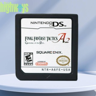 การ์ดเกมคอนโซล Final Fantasy Series สําหรับ Nintendo DS 2DS 3DS XL NDSI [highways.th]