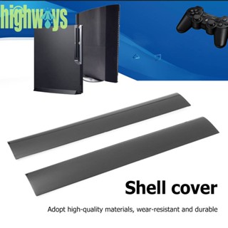 ฝาครอบคอนโซล สีดํา ติดตั้งง่าย สําหรับ PS3 Slim [highways.th]