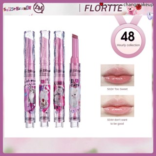 Flortte/flower ลิปทินท์ Lolia Fine Flash ลิปสติก Strange Melia Solid Lip Honey Aqua Lip Glaze cod