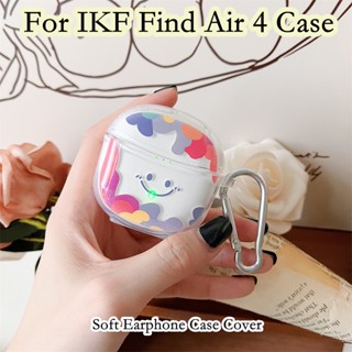 【จัดส่งรวดเร็ว】เคสหูฟัง แบบนิ่ม ลายการ์ตูน สําหรับ IKF Find Air 4 Find Air 4