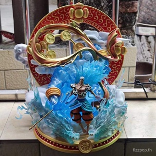 [Spot quick delivery] One piece GK Black Pearl Thor Aini Road luminous statue model decoration boxed hand-made