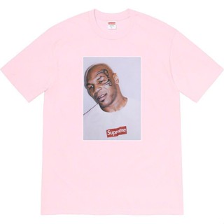 เสื้อยืดผ้าฝ้ายพิมพ์ลายSUPREME แขนสั้นSUPREME◑❆✲Supreme 07ss Mike Tyson Tee Tyson รูปตัวละคร แขนสั้น boxer boxer T-shirt