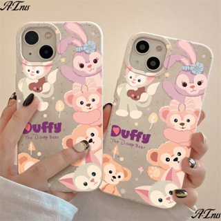 เคสโทรศัพท์มือถือนิ่ม กันกระแทก ลายครอบครัว Duffy เรียบง่าย สําหรับ Iphone 137 12 14pro 118p 4XIK