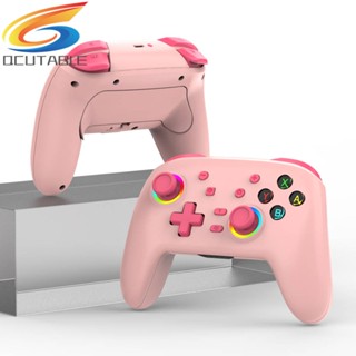 จอยเกม 3 โหมด มีไฟ RGB สําหรับ PS4 Switch PC Computer