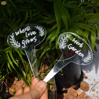 【VARSTR】Labels For Nursery Pots Garden Garden Labels Plant Mark Tools Plate Board