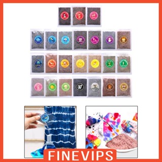 [Finevips] ผงสี 24 สี สําหรับงานหัตถกรรม แฮนด์เมด