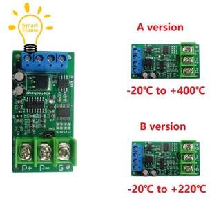 Eletechsup PT100 โมดูลแปลงความร้อนแพลตตินัม DC 12V PT100 RTD PTA9B01 PT100 RS485