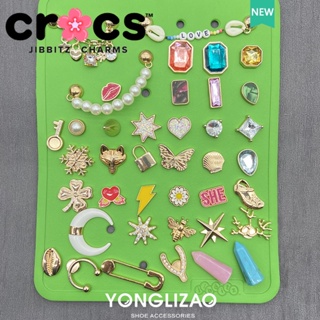 Jibbitz crocs charms หัวเข็มขัดโลหะ เครื่องประดับรองเท้า คุณภาพสูง DIY