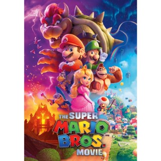 The Super Mario Bros. Movie เดอะ ซูเปอร์ มาริโอ้ บราเธอร์ส มูฟวี่ (2023) DVD หนังการ์ตูนใหม่ มาสเตอร์ พากย์ไทย